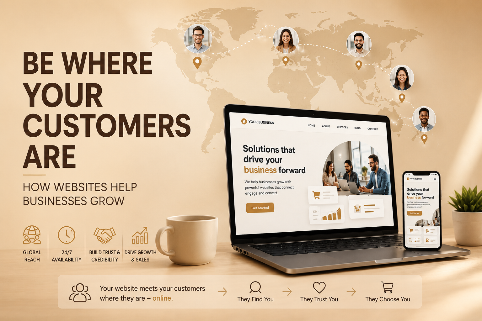Be Where Your Customers ARE