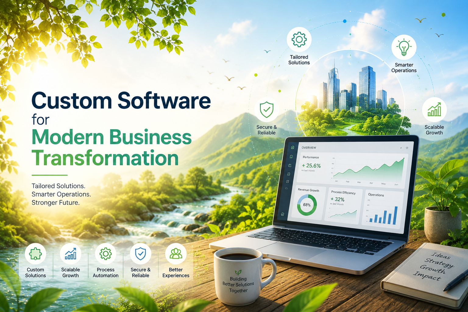 Custom Software for Modern Business Transformation