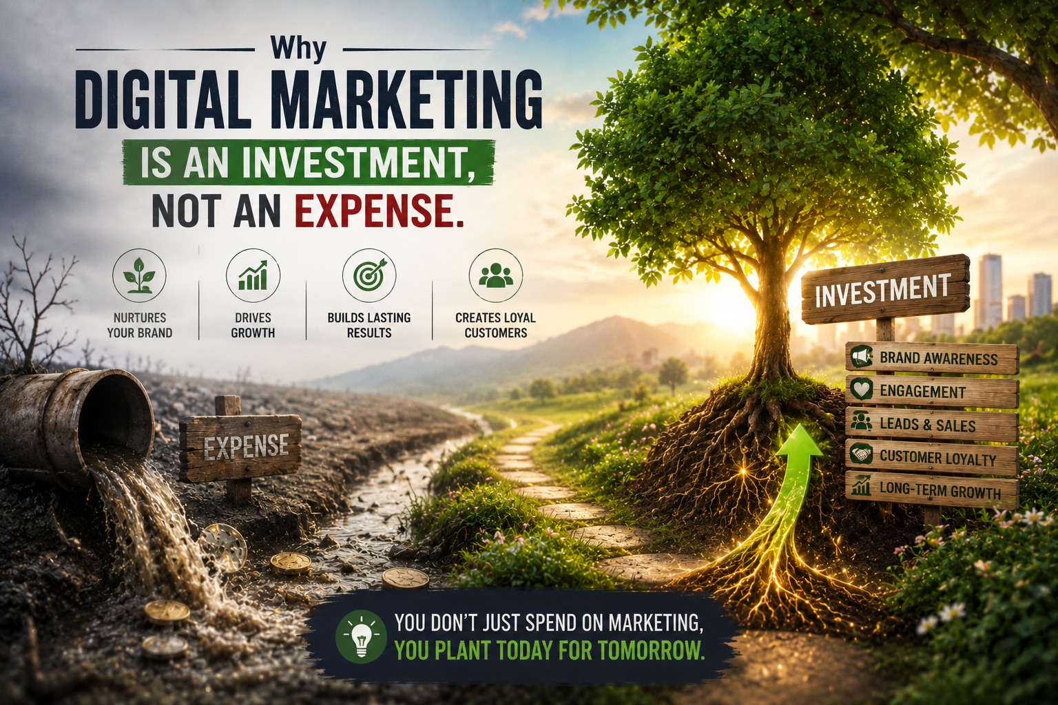 Why Digital Marketing Is an Investment, Not an Expense.