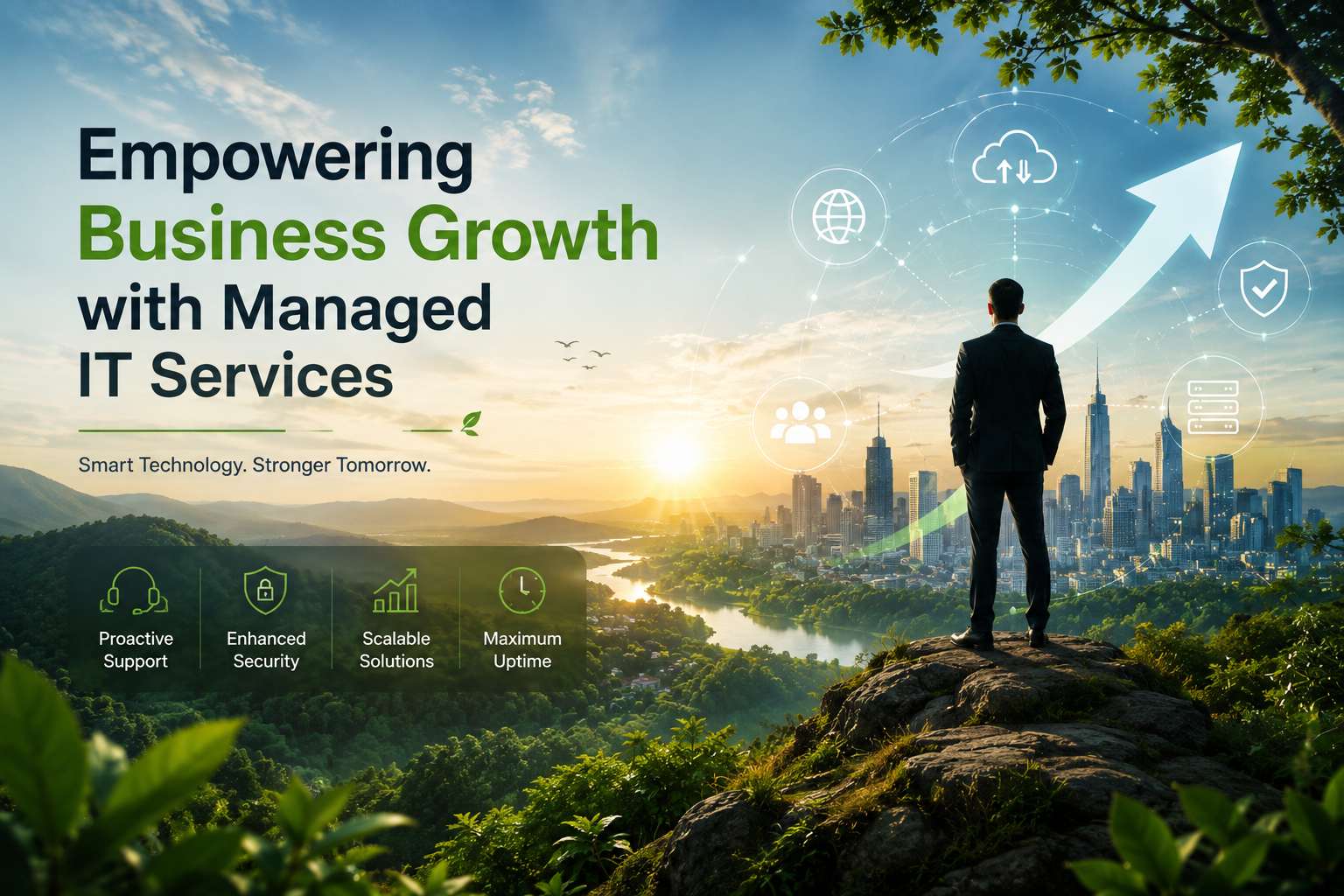 Empowering Business Growth  with Managed IT Services